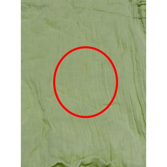 Free People Buttondown Short Sleeve Gauge Tiered Long Maxi Dress Cotton L 280438 - Picture 6 of 6